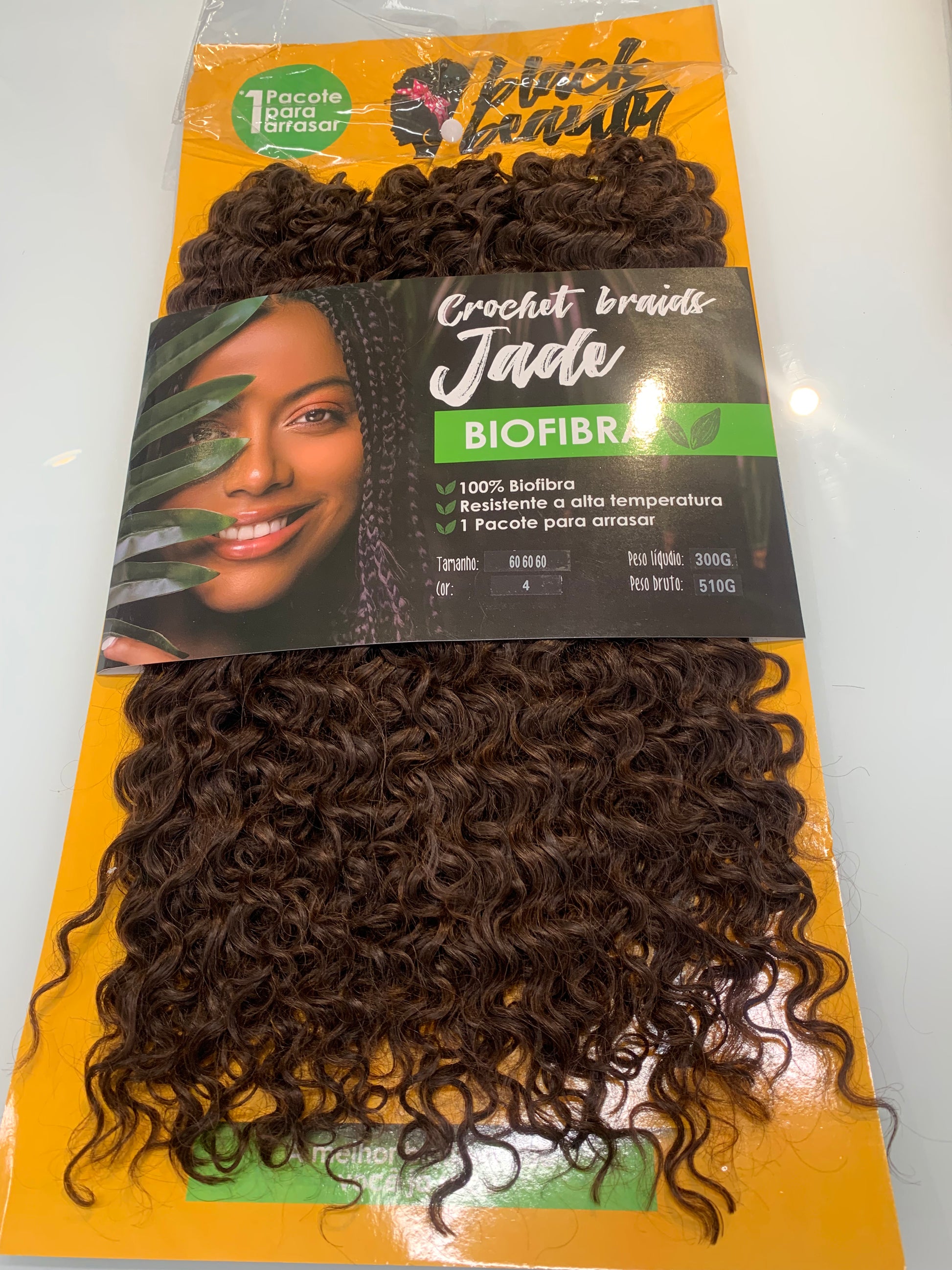 Cabelo Black Beauty Biofibra Jade - Tudo para o seu cabelo